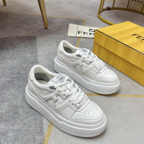 Replica Fendi Casual Shoes For Women #1243327 $112.00 USD for Wholesale