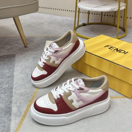 Wholesale Fendi Casual Shoes For Women #1243329 $112.00 USD, Wholesale Quality Replica Fendi Casual Shoes