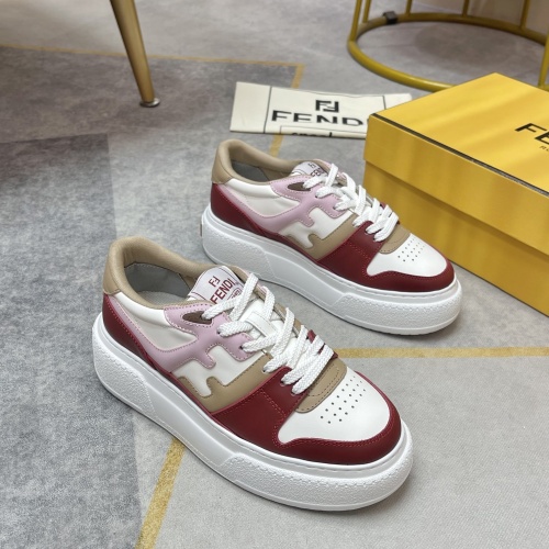 Replica Fendi Casual Shoes For Women #1243329 $112.00 USD for Wholesale