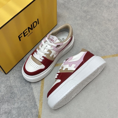 Replica Fendi Casual Shoes For Women #1243329 $112.00 USD for Wholesale