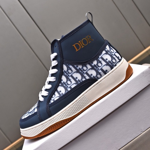 Replica Christian Dior High Top Shoes For Men #1243367 $82.00 USD for Wholesale