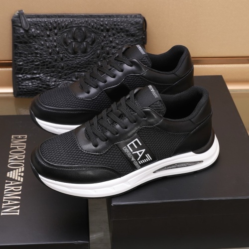 Replica Armani Casual Shoes For Men #1243418 $88.00 USD for Wholesale