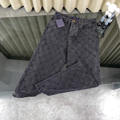 Replica Louis Vuitton LV Jeans For Unisex #1243431 $64.00 USD for Wholesale