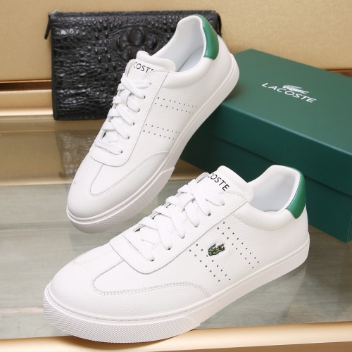 Wholesale Lacoste Casual Shoes For Men #1243439 $88.00 USD, Wholesale Quality Replica Lacoste Casual Shoes