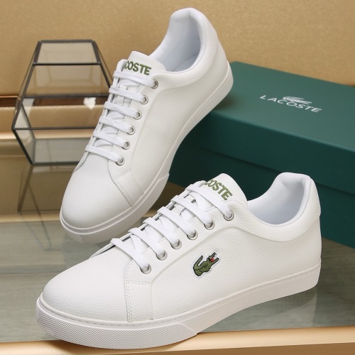 Wholesale Lacoste Casual Shoes For Men #1243443 $88.00 USD, Wholesale Quality Replica Lacoste Casual Shoes