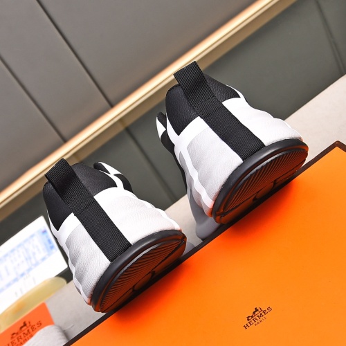 Replica Hermes Casual Shoes For Men #1243453 $100.00 USD for Wholesale