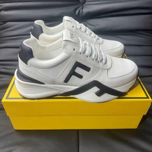 Wholesale Fendi Casual Shoes For Men #1243465 $85.00 USD, Wholesale Quality Replica Fendi Casual Shoes