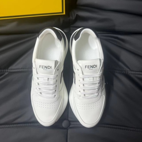 Replica Fendi Casual Shoes For Men #1243465 $85.00 USD for Wholesale