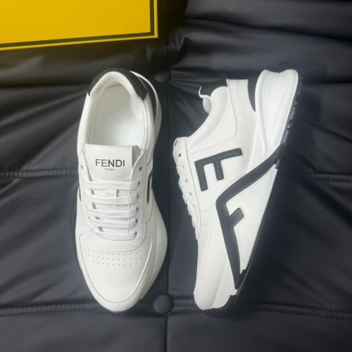 Replica Fendi Casual Shoes For Men #1243465 $85.00 USD for Wholesale