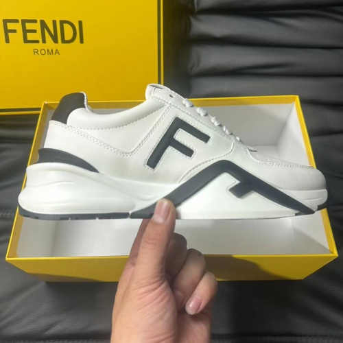 Replica Fendi Casual Shoes For Men #1243465 $85.00 USD for Wholesale