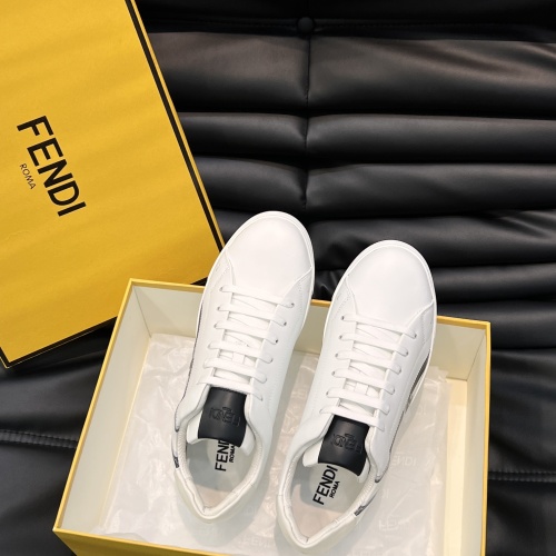 Replica Fendi Casual Shoes For Men #1243471 $76.00 USD for Wholesale