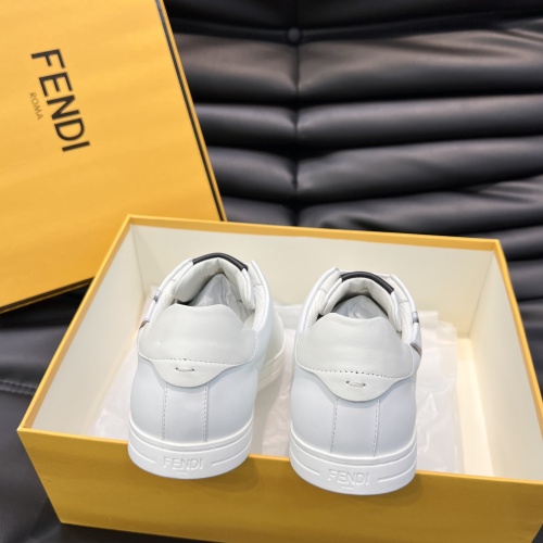 Replica Fendi Casual Shoes For Men #1243471 $76.00 USD for Wholesale