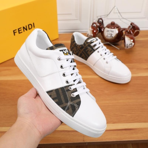 Replica Fendi Casual Shoes For Men #1243473 $68.00 USD for Wholesale