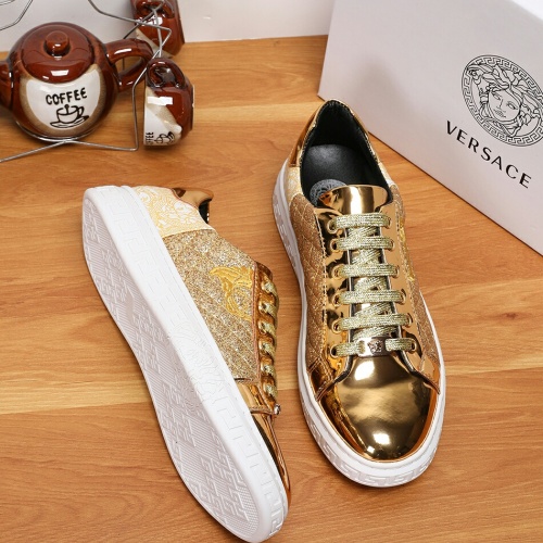 Replica Versace Casual Shoes For Men #1243476 $68.00 USD for Wholesale