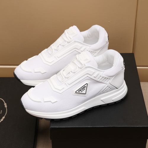 Wholesale Prada Casual Shoes For Men #1243493 $76.00 USD, Wholesale Quality Replica Prada Casual Shoes