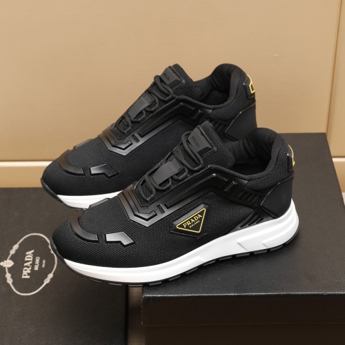 Wholesale Prada Casual Shoes For Men #1243496 $76.00 USD, Wholesale Quality Replica Prada Casual Shoes