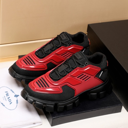 Wholesale Prada Casual Shoes For Men #1243502 $80.00 USD, Wholesale Quality Replica Prada Casual Shoes