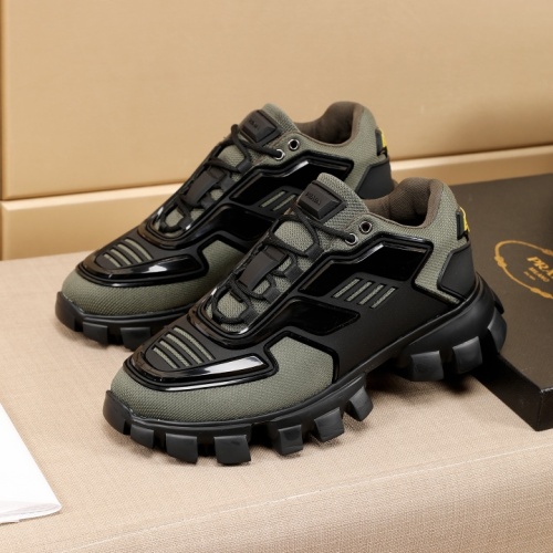 Wholesale Prada Casual Shoes For Men #1243508 $80.00 USD, Wholesale Quality Replica Prada Casual Shoes