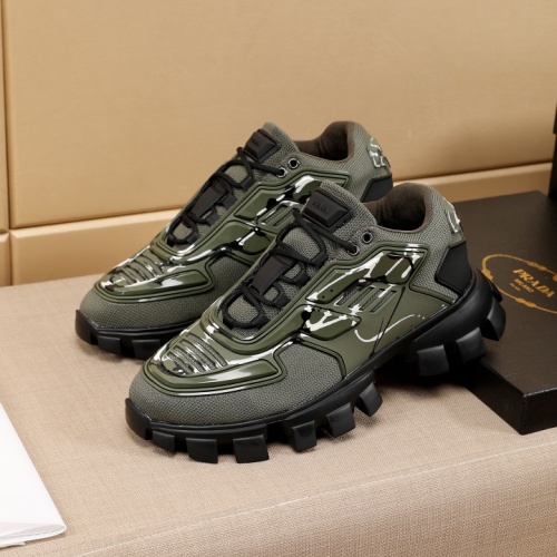 Wholesale Prada Casual Shoes For Men #1243509 $80.00 USD, Wholesale Quality Replica Prada Casual Shoes