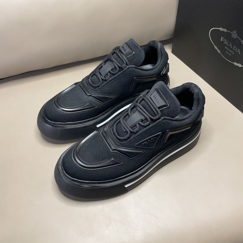 Wholesale Prada Casual Shoes For Men #1243514 $80.00 USD, Wholesale Quality Replica Prada Casual Shoes