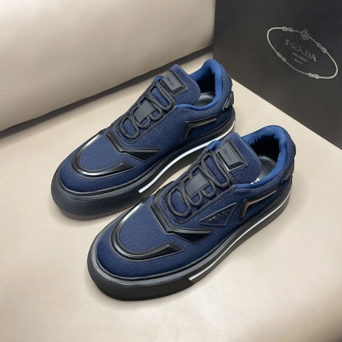 Wholesale Prada Casual Shoes For Men #1243517 $80.00 USD, Wholesale Quality Replica Prada Casual Shoes