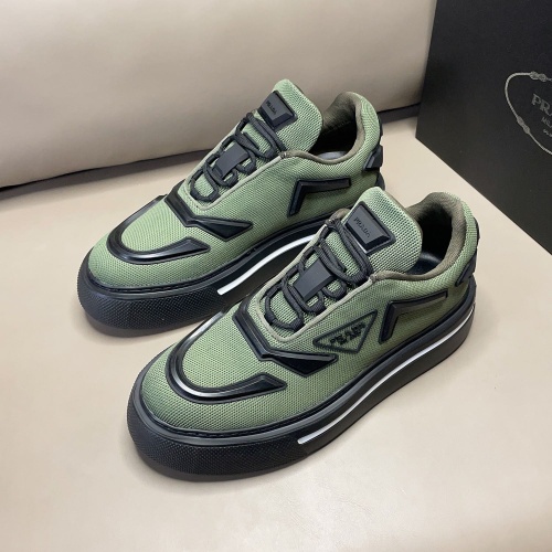 Wholesale Prada Casual Shoes For Men #1243522 $80.00 USD, Wholesale Quality Replica Prada Casual Shoes