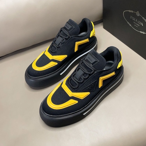 Wholesale Prada Casual Shoes For Men #1243528 $80.00 USD, Wholesale Quality Replica Prada Casual Shoes