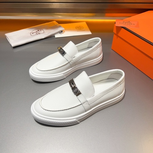 Wholesale Hermes Casual Shoes For Men #1243532 $125.00 USD, Wholesale Quality Replica Hermes Casual Shoes