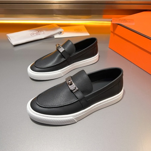 Wholesale Hermes Casual Shoes For Men #1243536 $125.00 USD, Wholesale Quality Replica Hermes Casual Shoes