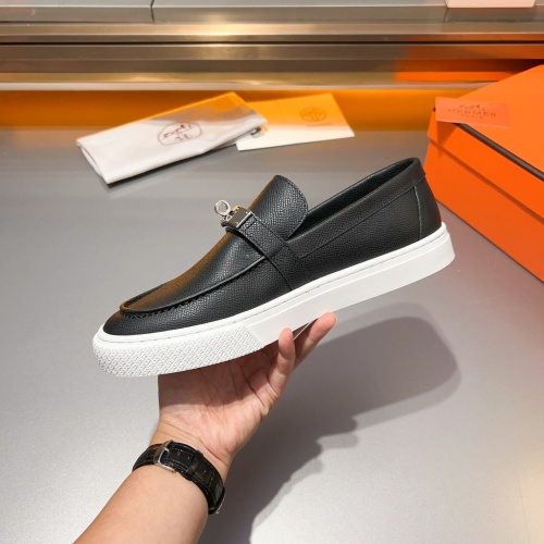 Replica Hermes Casual Shoes For Men #1243536 $125.00 USD for Wholesale