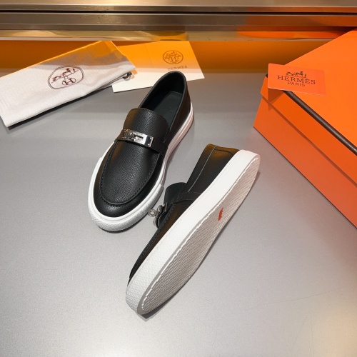 Replica Hermes Casual Shoes For Men #1243536 $125.00 USD for Wholesale