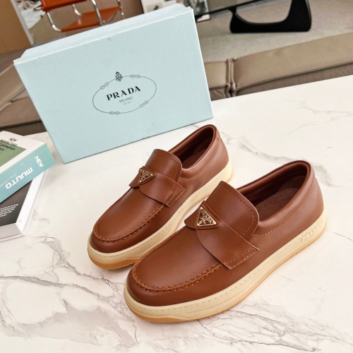 Wholesale Prada Casual Shoes For Men #1243539 $102.00 USD, Wholesale Quality Replica Prada Casual Shoes