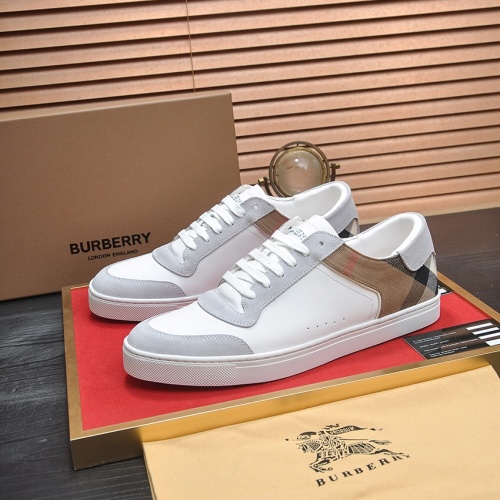 Wholesale Burberry Casual Shoes For Men #1243587 $88.00 USD, Wholesale Quality Replica Burberry Casual Shoes