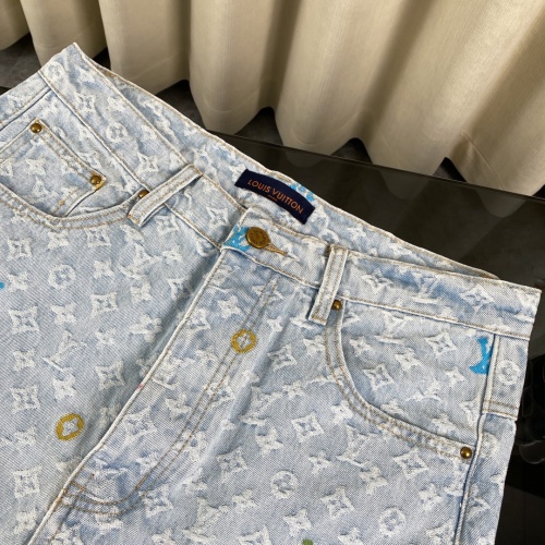 Replica Louis Vuitton LV Jeans For Unisex #1243605 $72.00 USD for Wholesale