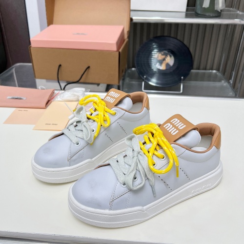 Wholesale MIU MIU Casual Shoes For Women #1243710 $100.00 USD, Wholesale Quality Replica MIU MIU Casual Shoes