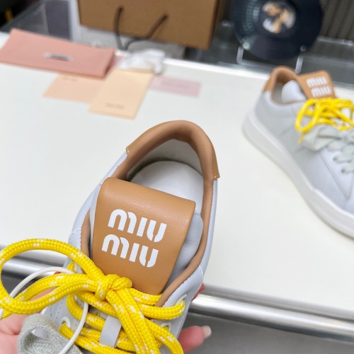 Replica MIU MIU Casual Shoes For Women #1243710 $100.00 USD for Wholesale