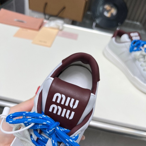 Replica MIU MIU Casual Shoes For Women #1243712 $100.00 USD for Wholesale