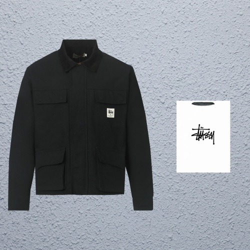 Wholesale Stussy Jackets Long Sleeved For Unisex #1243714 $80.00 USD, Wholesale Quality Replica Stussy Jackets