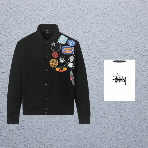 Wholesale Stussy Jackets Long Sleeved For Unisex #1243715 $80.00 USD, Wholesale Quality Replica Stussy Jackets