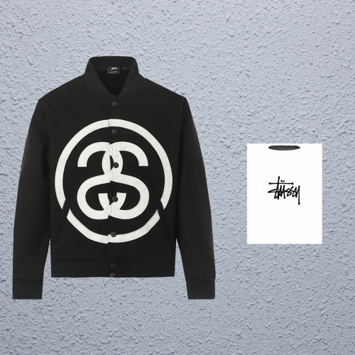 Wholesale Stussy Jackets Long Sleeved For Unisex #1243716 $80.00 USD, Wholesale Quality Replica Stussy Jackets