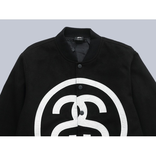 Replica Stussy Jackets Long Sleeved For Unisex #1243716 $80.00 USD for Wholesale