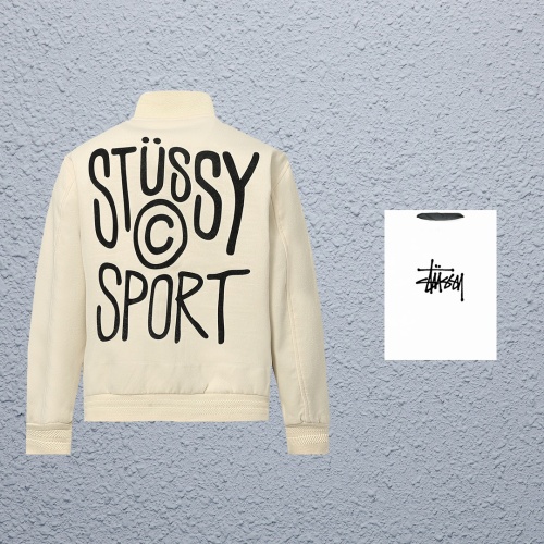 Wholesale Stussy Jackets Long Sleeved For Unisex #1243717 $80.00 USD, Wholesale Quality Replica Stussy Jackets