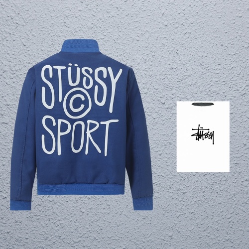 Wholesale Stussy Jackets Long Sleeved For Unisex #1243718 $80.00 USD, Wholesale Quality Replica Stussy Jackets