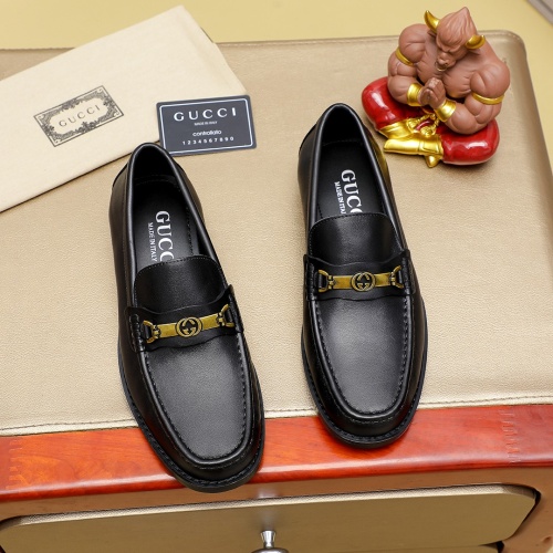 Wholesale Gucci Oxfords Shoes For Men #1243754 $85.00 USD, Wholesale Quality Replica Gucci Oxfords Shoes