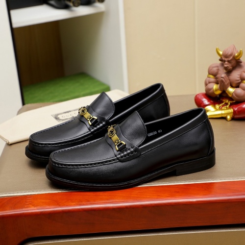 Replica Gucci Oxfords Shoes For Men #1243754 $85.00 USD for Wholesale