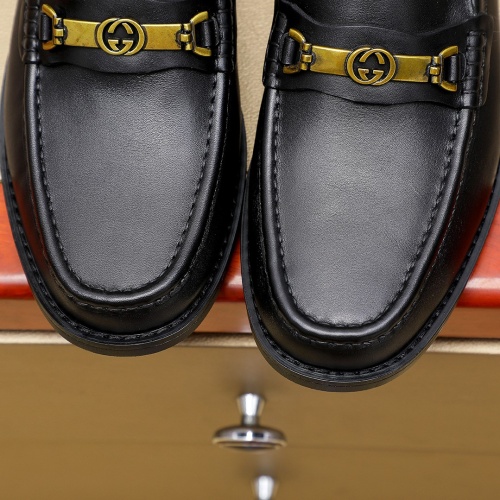 Replica Gucci Oxfords Shoes For Men #1243754 $85.00 USD for Wholesale