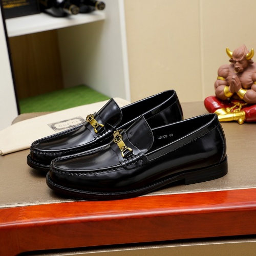 Replica Gucci Oxfords Shoes For Men #1243755 $85.00 USD for Wholesale