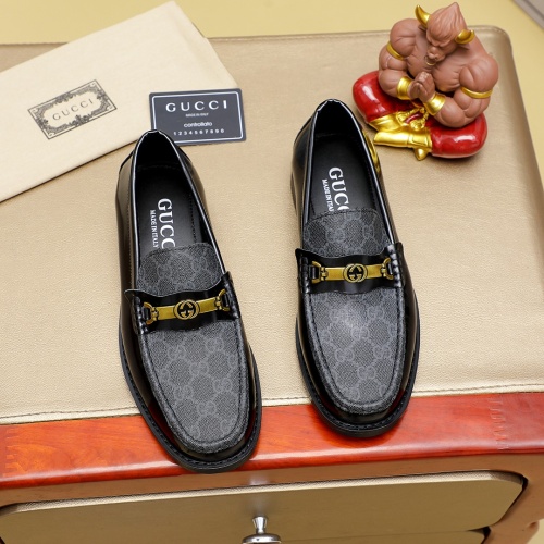 Wholesale Gucci Oxfords Shoes For Men #1243759 $85.00 USD, Wholesale Quality Replica Gucci Oxfords Shoes