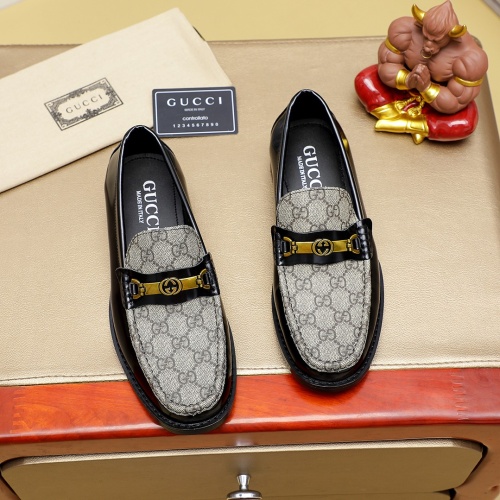 Wholesale Gucci Oxfords Shoes For Men #1243760 $85.00 USD, Wholesale Quality Replica Gucci Oxfords Shoes