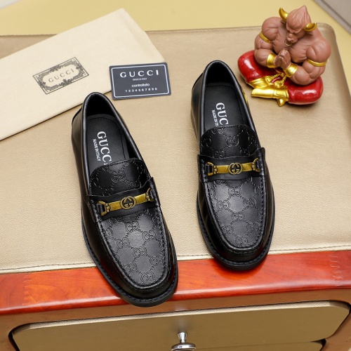 Wholesale Gucci Oxfords Shoes For Men #1243763 $85.00 USD, Wholesale Quality Replica Gucci Oxfords Shoes